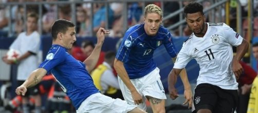 Una fase di Italia-Germania Under 21, match nel mirino del governo slovacco