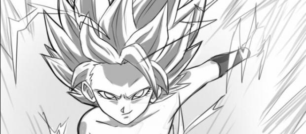 FanArt de Caulifla al estilo Manga. FanArt de Caulifla al estilo Manga.