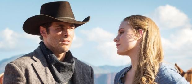 James Marsden and Evan Rachel Wood James Marsden and Evan Rachel Wood