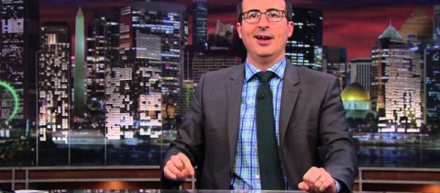 John Oliver calls Trump's admission of no tapes of Comey conversation "extraordinarily stupid." Photo via Last Week Tonight, YouTube. John Oliver calls Trump's admission of no tapes of Comey conversation "extraordinarily stupid." Photo via Last Week Tonight, YouTube.