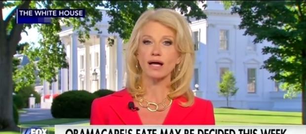 Kellyanne Conway on Fox News, via YouTube Kellyanne Conway on Fox News, via YouTube