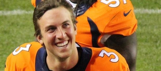 Quarterback Trevor Siemian started 14 games for the Broncos last season -- Jeffrey Beall via WikiCommons Quarterback Trevor Siemian started 14 games for the Broncos last season -- Jeffrey Beall via WikiCommons