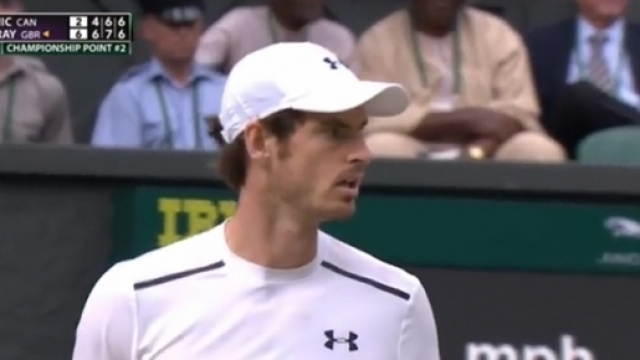 Andy Murray vincitore a Wimbledon nel 2016