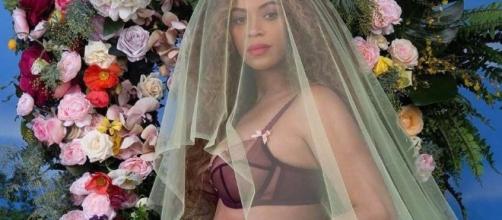 Beyoncé durante su embarazo de mellizos