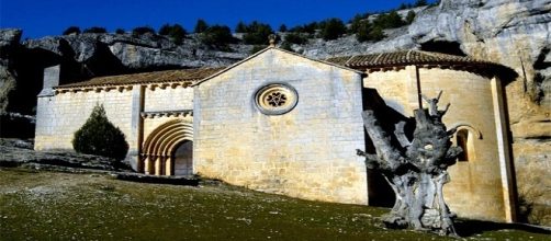 Ermita de San Bartolomé, en el Cañón del Río Lobos (Soria)