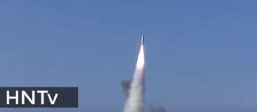 New video of latest NORTH KOREA missile test. Image credit : HNtv| Youtube
