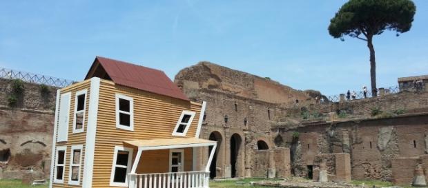 Alcune delle opere d'arte esposte al Palatino Alcune delle opere d'arte esposte al Palatino