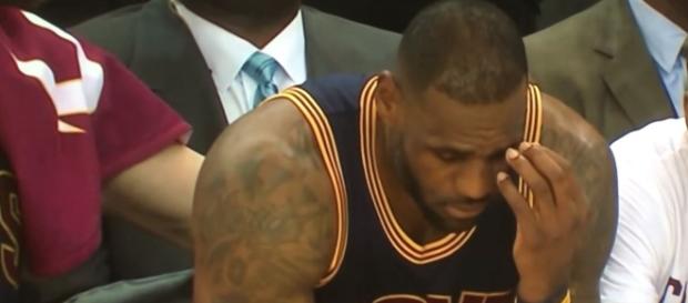 LeBron James leaving the Cleveland Cavaliers? - YouTube screenshot/Saintel Daily, LLC. LeBron James leaving the Cleveland Cavaliers? - YouTube screenshot/Saintel Daily, LLC.