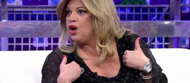 Terelu se enfrente a Mila Ximénez en Sálvame Terelu se enfrente a Mila Ximénez en Sálvame