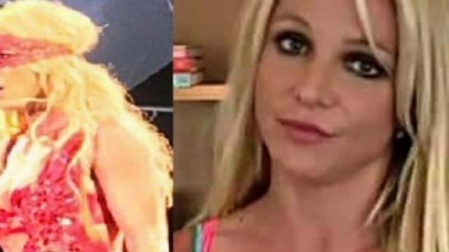 BritneySpears durante uno dei suoi concerti