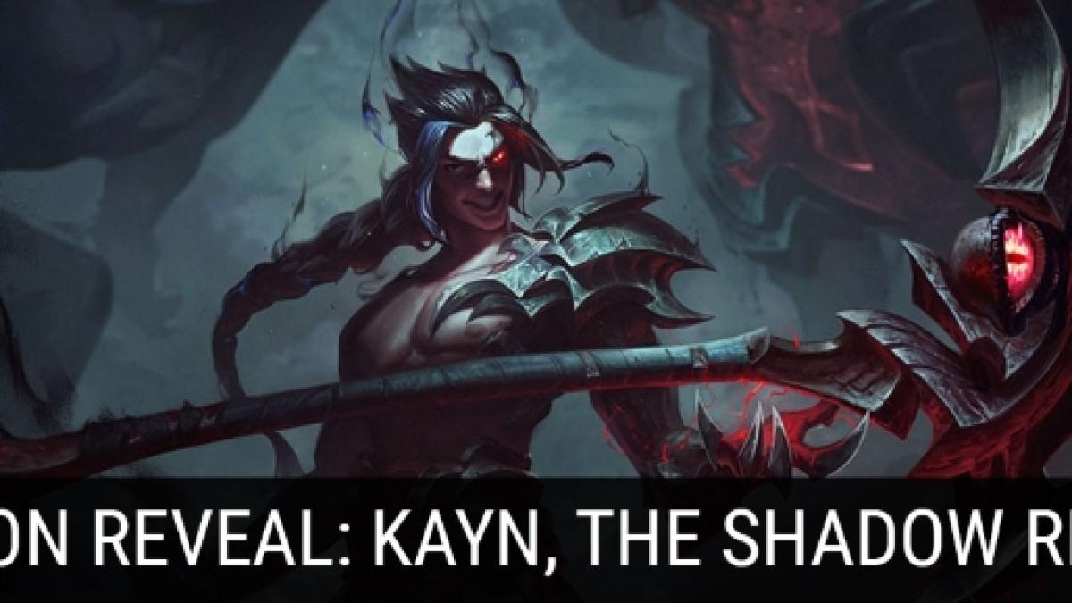 fugl Spaceship svejsning Kayn, the Shadow Reaper' joins the 'League of Legends' Champion roster