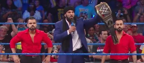 WWE World Champion Jinder Mahal will defend his title against Randy Orton at 'Battleground' PPV. [Image via WWE/YouTube]