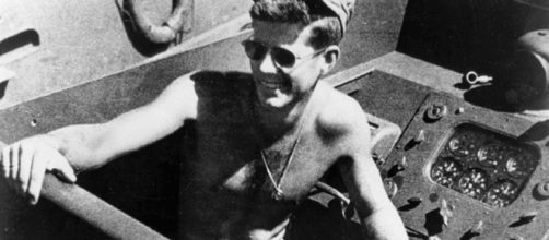 Lt JG John F Kennedy (United States Navy wikimedia)