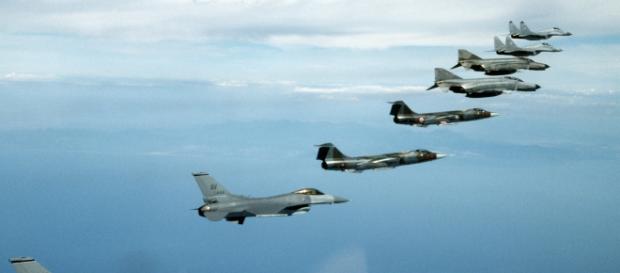 NATO_fighters_1995_F-16_F-104_F-4_MiG-29 NATO_fighters_1995_F-16_F-104_F-4_MiG-29
