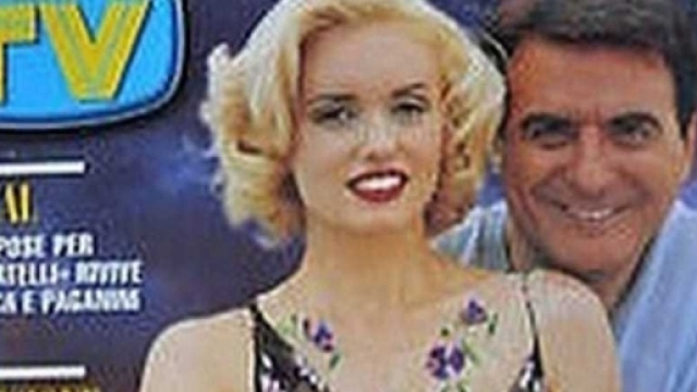 Da sinistra Justine Mattera e Paolo Limiti