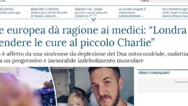La morte di Charlie Gard sar&agrave; un razionale atto politico. Inizia ... - enzopennetta.it