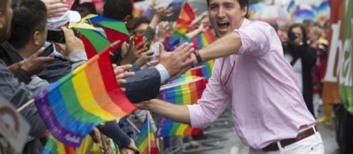 Prime Minister Justin Trudeau attends Toronto Pride parade