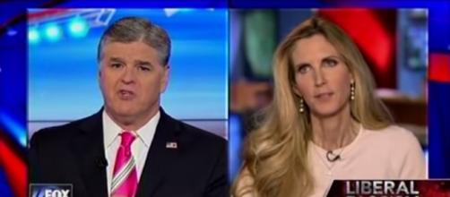 Sean Hannity and Ann Coulter, via YouTube