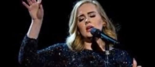 Adele asks her fans to donate 5 pounds for the Grenfell Tower victims. Image via YouTube/The Evening Standard