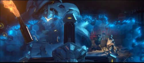 The popularity of Reinhardt in "Overwatch" has slowly diminished due to a new meta (via YouTube/PlayOverwatch)