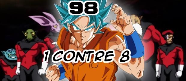 DBS 98 : Un contre Huit ! Goku livré à lui même !! DBS 98 : Un contre Huit ! Goku livré à lui même !!