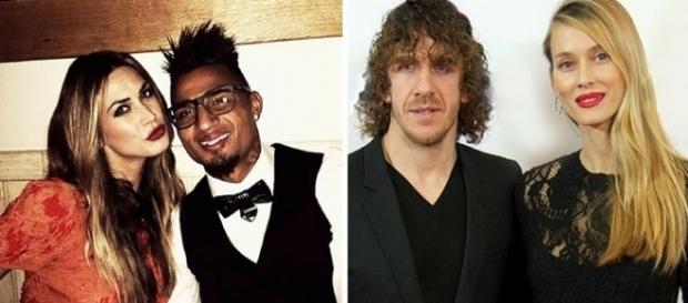 Jogadores 'feios' com namoradas lindas (Foto: Reprodução) Jogadores 'feios' com namoradas lindas (Foto: Reprodução)