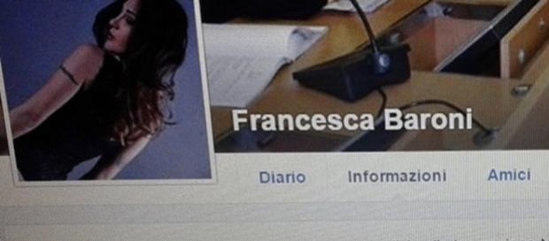 Francesca Baroni risulta single sullo stato sentimentale Facebook Francesca Baroni risulta single sullo stato sentimentale Facebook