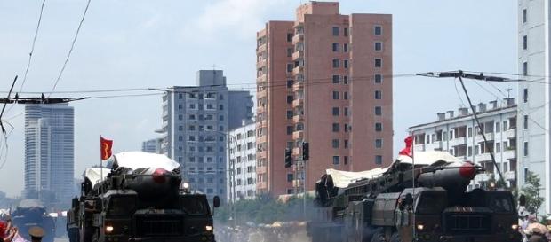 North Korea's ballistic missile on display on Victory Day (wikimediacommons) North Korea's ballistic missile on display on Victory Day (wikimediacommons)