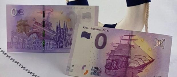 Un'immagine della banconota da 0 euro Un'immagine della banconota da 0 euro