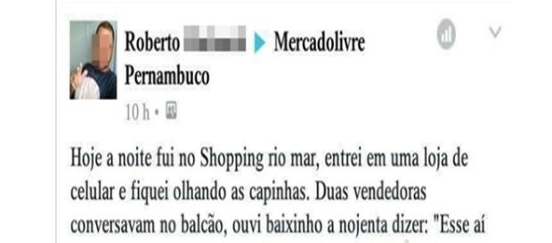 Cliente faz compra em shopping só para impressionar (Foto: Reprodução) Cliente faz compra em shopping só para impressionar (Foto: Reprodução)