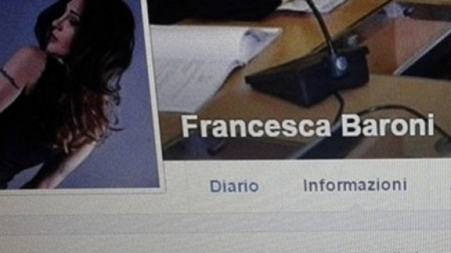 Francesca Baroni risulta single sullo stato sentimentale Facebook