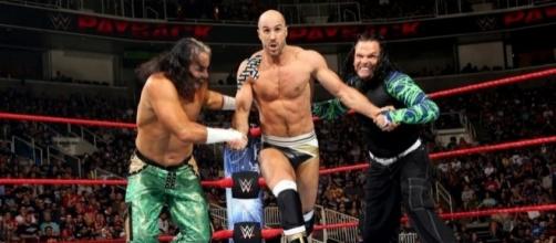 Matt and Jeff Hardy will defend the "Raw" tag titles against Cesaro and Sheamus on Sunday. [Image via Blasting News image library/inquisitr.com]