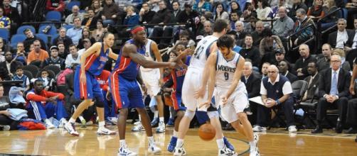 Ricky Rubio with the pick and roll | Wikimedia