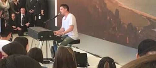 Charlie Puth was even better than Superman on "Today," saving the morning in song.--Screencap Maana Terachi/YouTube