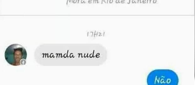 Esse print é real e inacreditável Esse print é real e inacreditável