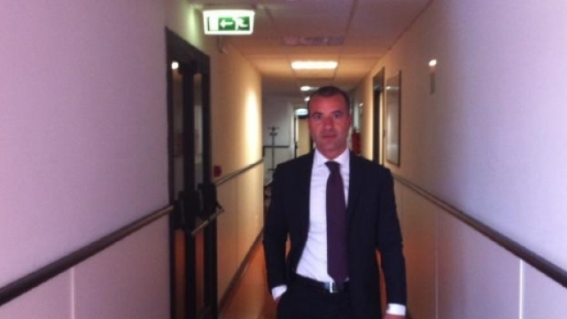 Il Presidente Onorario del Lecce: Saverio Sticchi Damiani.