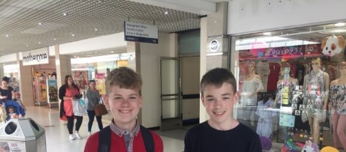 Brexit is vital to the future of young people, including Will Hunter (left) and Adam Lawless (right)