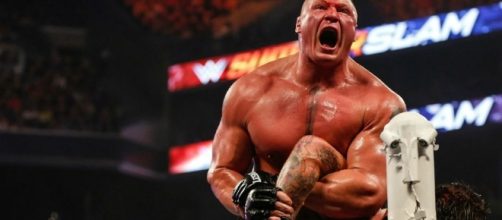 Brock Lesnar will find out his next opponent after Sunday's WWE 'Extreme Rules' PPV. [Image via Blasting News image library/inquisitr.com]