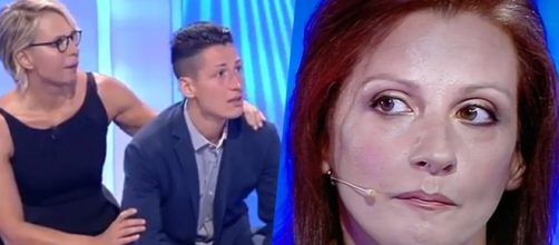 C'è posta per te: Cristian e la mamma in trasmissione.