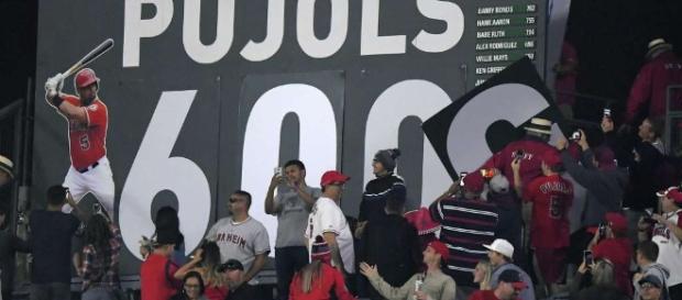 Albert Pujols hits 600th career homer; 9th to join club - Times Union - timesunion.com Albert Pujols hits 600th career homer; 9th to join club - Times Union - timesunion.com