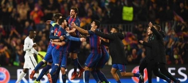 Foto Barcelona Champions en la remontada al PSG Foto Barcelona Champions en la remontada al PSG
