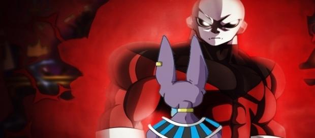 Jiren y Bills en enfrentamientos Jiren y Bills en enfrentamientos
