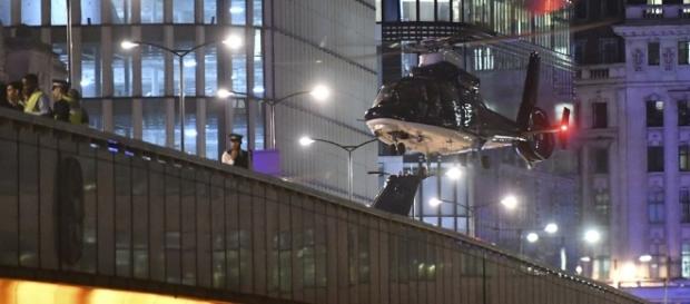 London Bridge, poche ore dopo l'attentato terroristico London Bridge, poche ore dopo l'attentato terroristico