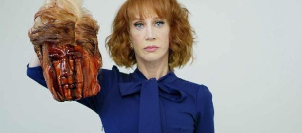 WATCH: Kathy Griffin Apologizes for Trump 'Beheading' Photo ... - heavy.com WATCH: Kathy Griffin Apologizes for Trump 'Beheading' Photo ... - heavy.com