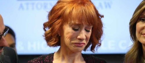 Griffin fears her career is over yet she won't lay down for Trump. Photo - sfgate.com