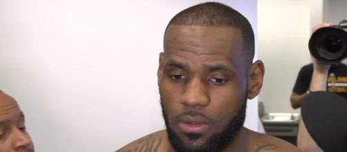 LeBron James was frustrated after game 2 loss - YouTube screenshot via NBA Show