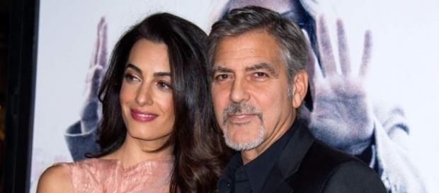 Amal y George Clooney, padres de mellizos Amal y George Clooney, padres de mellizos