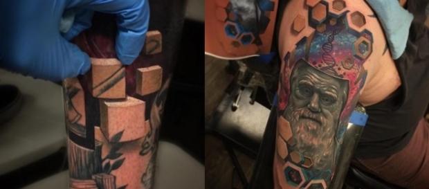 Confira as tatuagens em 3D que vem fazendo o maior sucesso Confira as tatuagens em 3D que vem fazendo o maior sucesso