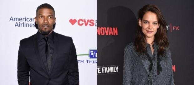 Katie Holmes and beau Jamie Foxx plan to marry on a summer day in Italy? Photo - extratv.com Katie Holmes and beau Jamie Foxx plan to marry on a summer day in Italy? Photo - extratv.com