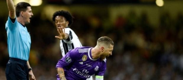 La acción de Ramos que provocó expulsión de Cuadrado La acción de Ramos que provocó expulsión de Cuadrado
